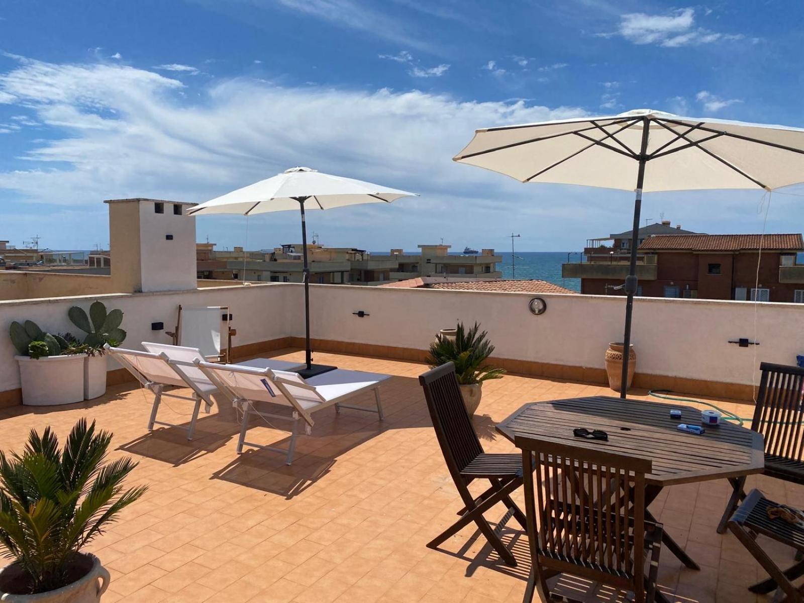 Appartamento Vista Mare A Marina Di Ardea L'Americano Extérieur photo